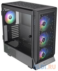 Корпус ATX Thermaltake Case Tt Ceres 500 TG Без БП чёрный