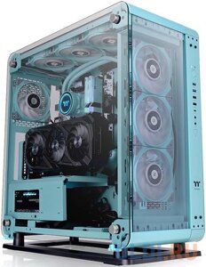 Корпус ATX Thermaltake Core P6 TG Без БП бирюзовый