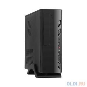 Корпус Desktop ExeGate MI-208-M300 (mini-ITX/mATX, БП M300 с вент. 8см, 2*USB, аудио, черный)