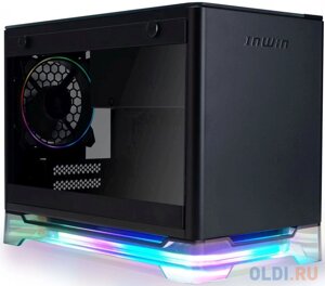 Корпус Inwin CF08A (A1PLUS) черный 650W miniITX 4x120mm 2xUSB3.0 audio