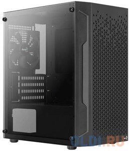 Корпус microATX Aerocool Trinity Mini-G-BK-v1 Без БП чёрный