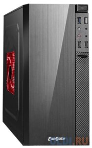 Корпус microatx exegate BAA-104U без бп чёрный EX277807RUS