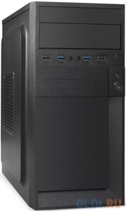 Корпус microATX Exegate BAA-105U2-01 Без БП чёрный