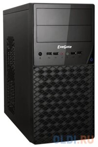 Корпус microatx exegate QA-413U без бп чёрный EX278431RUS