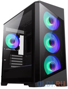 Корпус microATX GameMax Destroyer TGB Без БП чёрный