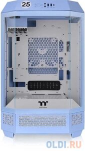 Корпус mini-ITX Thermaltake The Tower 300 Hydrangea Без БП голубой