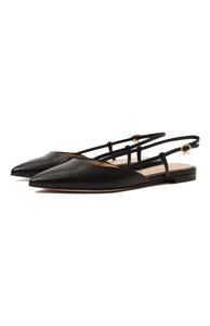 Кожаные балетки Ascent Gianvito Rossi