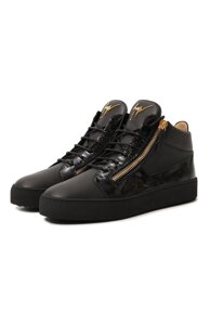 Кожаные кеды Giuseppe Zanotti Design