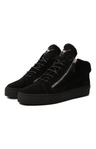 Замшевые кеды Kriss Winter Giuseppe Zanotti Design