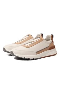 Кожаные кроссовки Brunello Cucinelli
