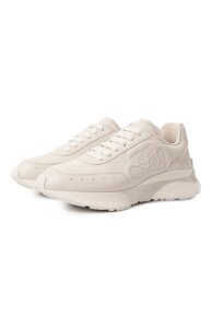 Кожаные кроссовки Sprinter Runner Alexander McQueen