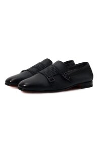 Кожаные монки Santoni