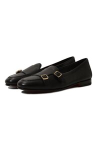 Кожаные монки Santoni