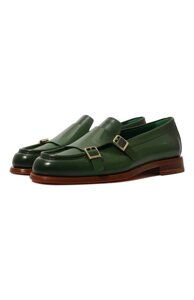 Кожаные монки Santoni