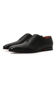 Кожаные оксфорды Santoni