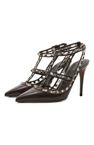 Кожаные туфли Rockstud Valentino