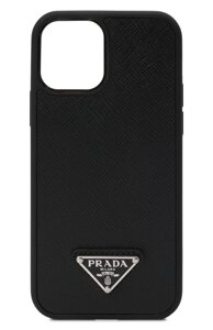 Кожаный чехол для iPhone 12 mini Prada