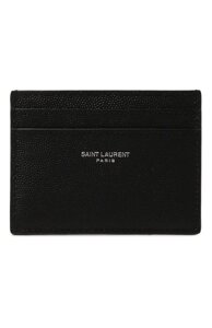 Кожаный футляр для кредитных карт Saint Laurent