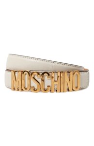 Кожаный ремень Moschino