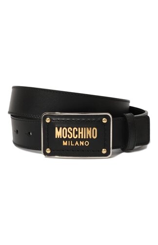 Кожаный ремень Moschino