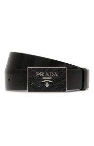 Кожаный ремень Prada