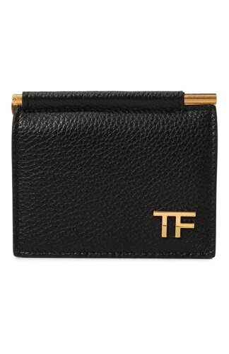 Кожаный зажим для купюр Tom Ford