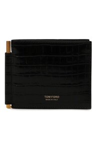 Кожаный зажим для купюр Tom Ford