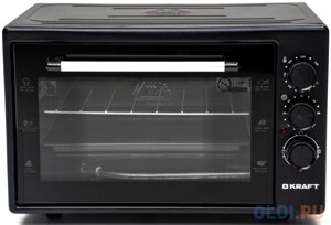 KRAFT KF-MO 4500 BL мини-печь, 45 л, черный
