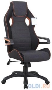 Кресло для геймеров BRABIX Techno Pro GM-003 чёрный серый оранжевый