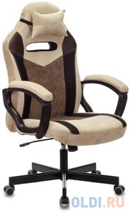 Кресло для геймеров бюрократ viking 6 knight BR fabric коричневый