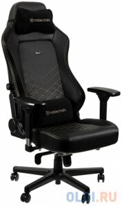 Кресло для геймеров Noblechairs NBL-HRO-PU-GOL чёрный золотистый