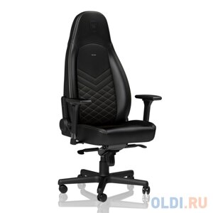 Кресло для геймеров Noblechairs NBL-ICN-PU-GOL чёрный золотистый