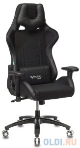 Кресло игровое Бюрократ VIKING 4 AERO BLACK EDITION черный искусст. кожа/ткань