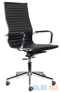 Кресло офисное BRABIX PREMIUM Intense EX-531, экокожа, хром, черное, 532540