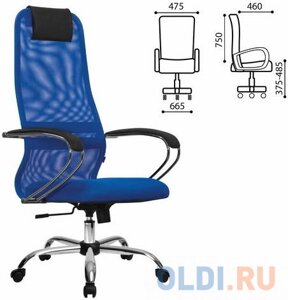 Кресло офисное Метта SU-B-8 синий