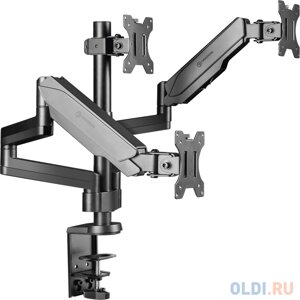 Кронштейн для мониторов Onkron G280 черный 13-32 макс. 24кг настольный поворот и наклон верт. перемещ.