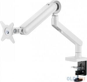 Кронштейн для мониторов Ultramounts UM719W белый 17-35 макс. 10.5кг крепление к столешнице поворот и наклон