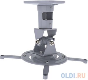 Кронштейн для проектора Cactus CS-VM-PR01-AL серебристый макс. 10кг настенный и потолочный поворот и