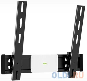 Кронштейн Holder LCD-T4612-B черный для ЖК ТВ 32-65 настенный от стены 68мм наклон -8°17° VESA 400x400 до 40 кг