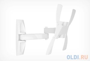 Кронштейн Holder LCDS-5046 белый для ЖК ТВ 15-40 настенный от стены 510мм наклон +15°25° поворот 3
