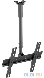 Кронштейн Holder PR-101-B черный для ЖК ТВ 32-65 потолочный фиксированный VESA 400x400 до 60 кг