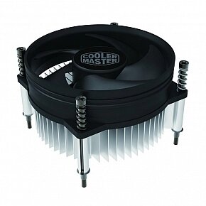 Кулер cooler master CPU cooler I30 PWM, intel 115*65W, al, 4pin / RH-I30-26PK-R1 /