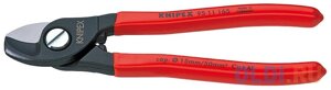 Кусачки KNIPEX KN-9511165 для Cu - и Al кабелей