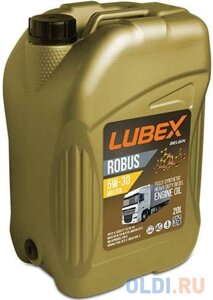 L019-0768-0020 LUBEX синт. мот. масло ROBUS master 5W-30 CI-4 E4/E7 (20л)