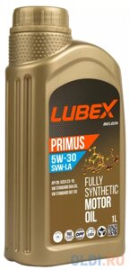L034-1333-1201 LUBEX синт-ое мот. масло primus SVW-LA 0W-30 SN C3 (1л)