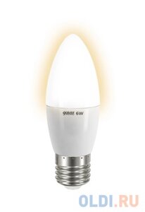 Лампа GAUSS LED elementary candle 6W E27 2700K арт. LD33216