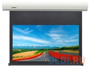 [LCC-100111] Экран с электроприводом Lumien Cinema Control 185x221 см (раб. область 120х213 см) (96) Matte White FiberGlass черн. кайма по периме