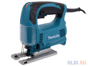 Лобзик Makita 4329X1 врук,450Вт,500-3100обм, ход-18мм, рез-65мм,1.9кг, кор, маятн, набор A-86898