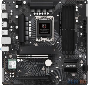 Материнская плата asrock B760M PG lightning WIFI soc-1700 intel B760 4xddr5 matx AC`97 8ch (7.1) 2.5gg RAID+HDMI+DP