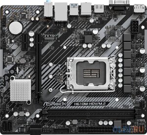 Материнская плата ASRock H610M-HDV/M. 2 R2.0